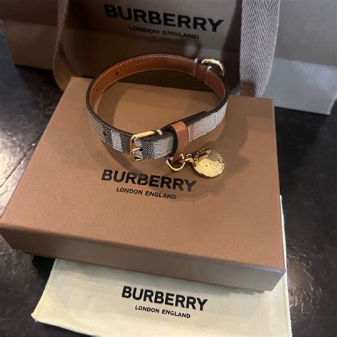 burberry cat collar|burberry bucket for small dog.